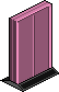 Purple Spaceship Door