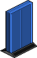 Blue Spaceship Door