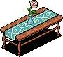 Turquoise Coffee Table