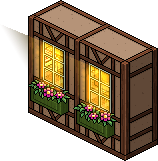Brown Timber Frame Building