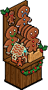 Gingerbread Market Stall Insert