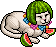 Tiki Melon Cat