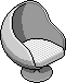 White Egg Chair