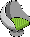 Green Egg Chair