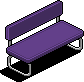 Purple Iced Bench
