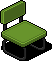 Dark Iced Chair (Green)