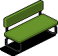 Dark Iced Bench (Green)
