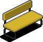 Dark Iced Bench (Yellow)