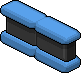 Dark Iced Bar (Blue)