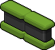 Dark Iced Bar (Green)