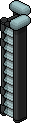Dark Iced Angle (Aqua)