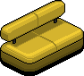 Dark Iced Sofa (Yellow)