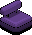 Dark Iced Sofachair (Purple)