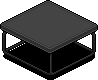 Dark Iced Coffee Table (Grey)