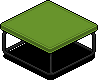 Dark Iced Coffee Table (Green)