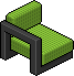 Dark Pura Left Module (Green)