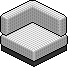 Dark Pura Corner Module (White)