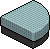 Dark Pura Quarter-Round (Aqua)