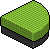 Dark Pura Quarter-Round (Green)