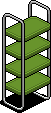 Green Bookcase