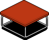 Red Coffee Table