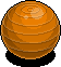 Orange Swiss Ball