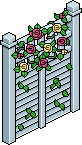 Garden Rose Fence