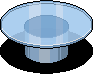 Blue Ice Table