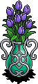 Indigo Tulips