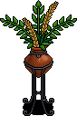 Mauve Vase Stand