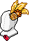 Gold Feather Pin
