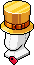 Gold Top Hat