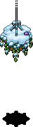 Snowy Flower Basket