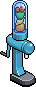 Blue Juice Dispenser