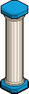 Doric Azure Pillar