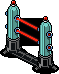 Teal Laser Portal