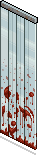 Bloodied Ward Curtain