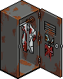 Bloodstained Scientist's Locker