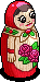 Red Matroyoshka Doll