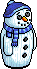 Snowman Matroyoshka Doll