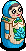 Blue Matroyoshka Doll