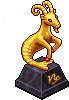 Capricorn Zodiac Statue