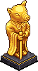 Golden Pig Statue