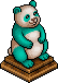 Turquoise Panda