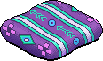 Purple Festival Cushion