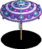 Purple Festival Parasol