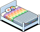 Rainbow Bed
