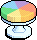 Rainbow Stool