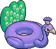 Inflatable Peacock