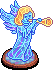 Gilded Ice Angel